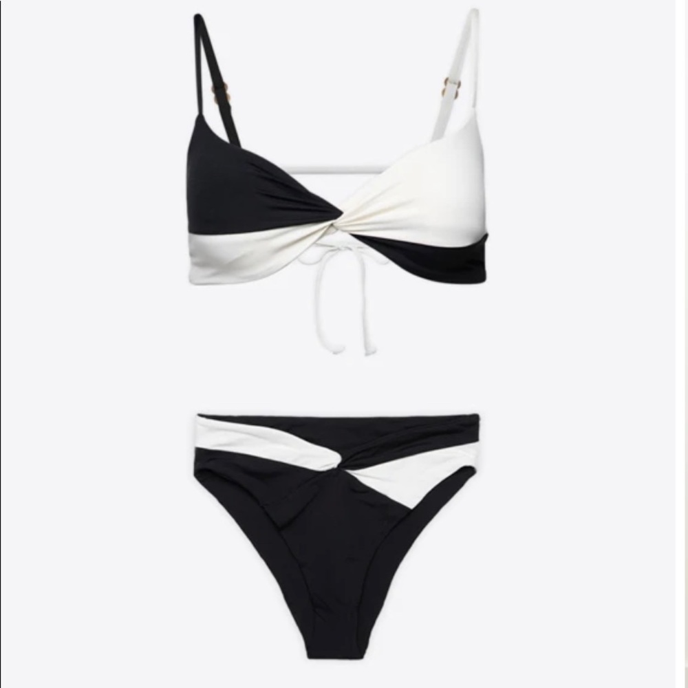 L*space ringo color block swimsuit set